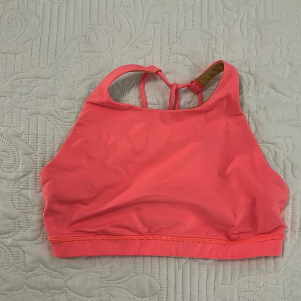 High neck lululemon sports bra